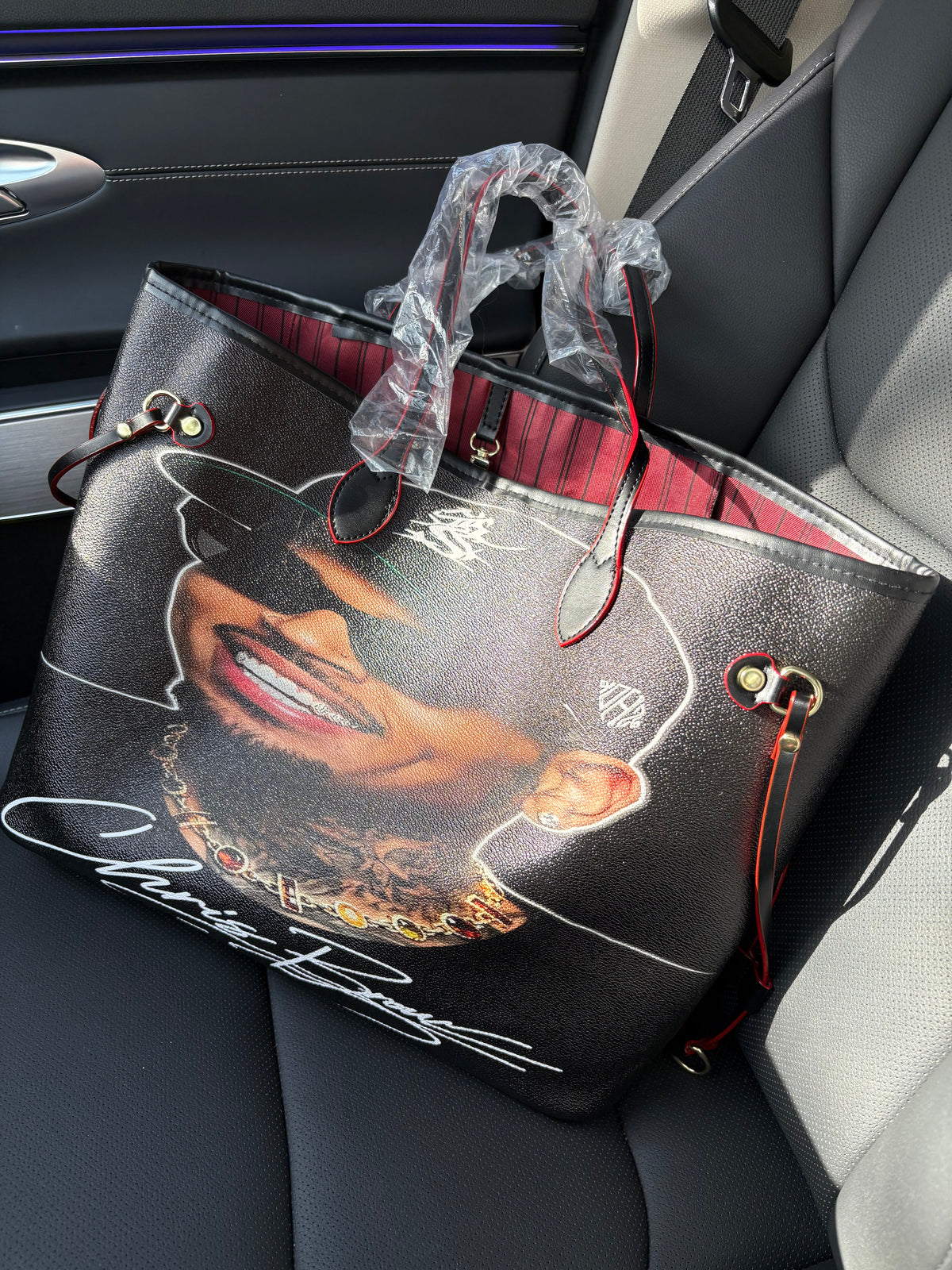 Chris Brown bags